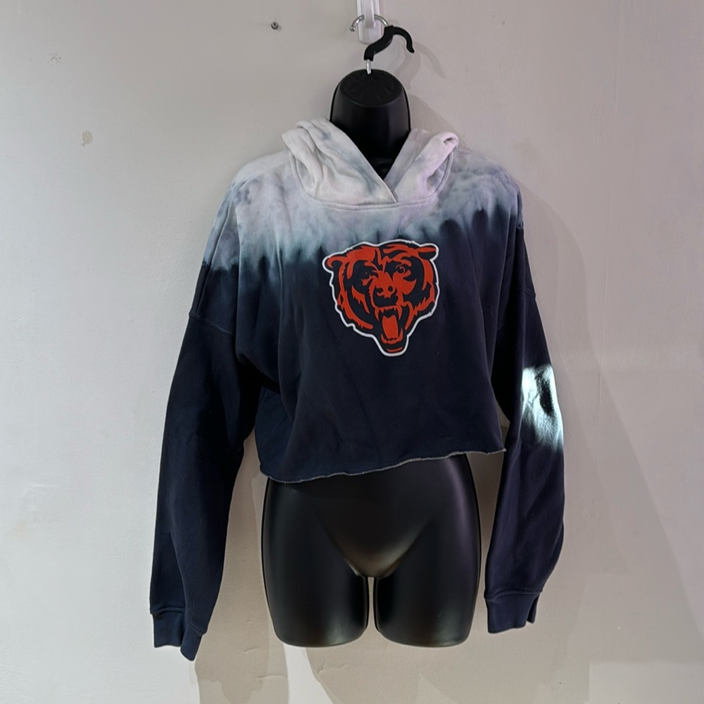 Bears cropped hoodie 🧡💙